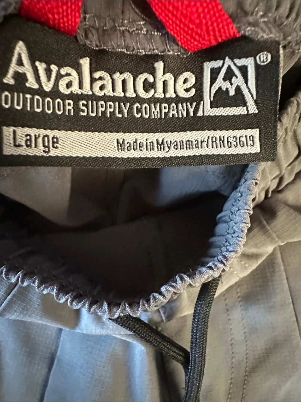 Avalanche Men's Gray Athletic Drawstring Shorts